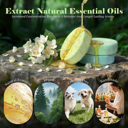 hypoallergenic formula for all skin types that dissolves completely without sticky residue or stains