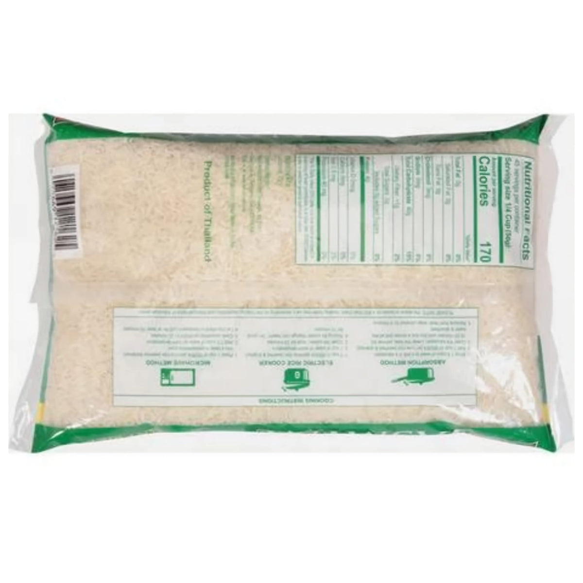 Iberia Jasmine Rice 18 lbs – Bulk Clean-Label Rice for Large Family Lunchboxes and Dinners