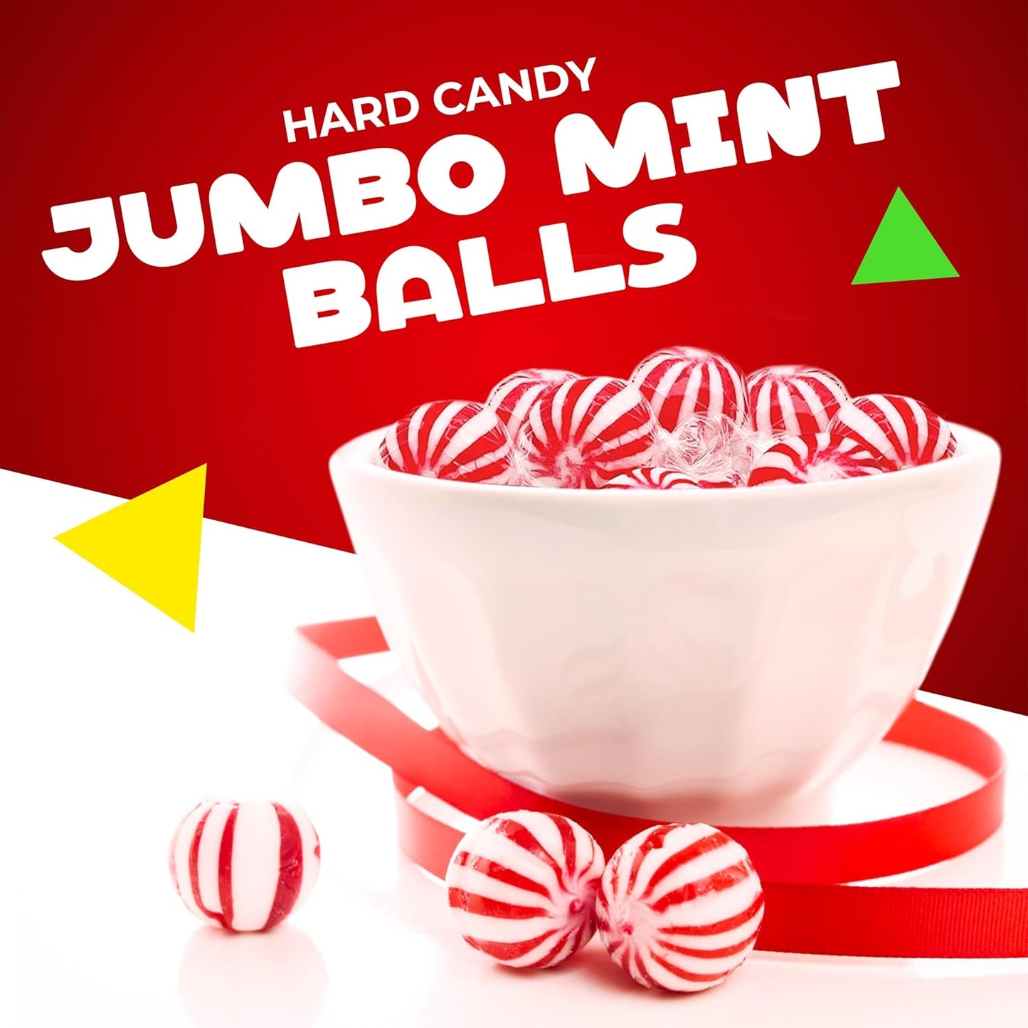 iconic red-and-white swirl peppermint hard candy design