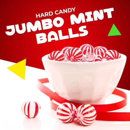 iconic red-and-white swirl peppermint hard candy design
