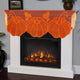 Pumpkin Fireplace Scarf - 20 x 60 Inches