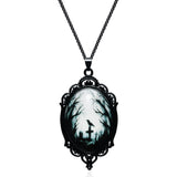 DAYANEY Gothic Necklace as Halloween Costume Jewelry for Women – Empowering Alternative Fashion Piece for Women Building a Capsule Dark Wardrobe