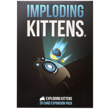 Imploding Kittens Expansion Set - A Russian Roulette Card Game, Easy Family-Friendly Party Games for Adults, Teens &amp;amp; Kids - 20 Card Add-on