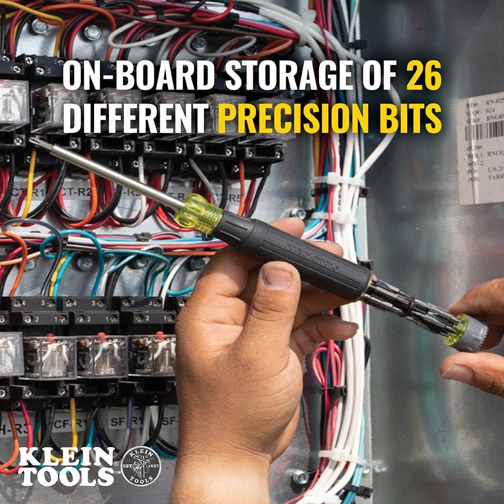 in-handle bit storage system that eliminates the need for a separate bulky bit case