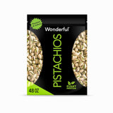 Wonderful Pistachios In Shell, Lightly Salted – Portable Protein Snack for Commute, Desk, and Back-to-Back Meetings