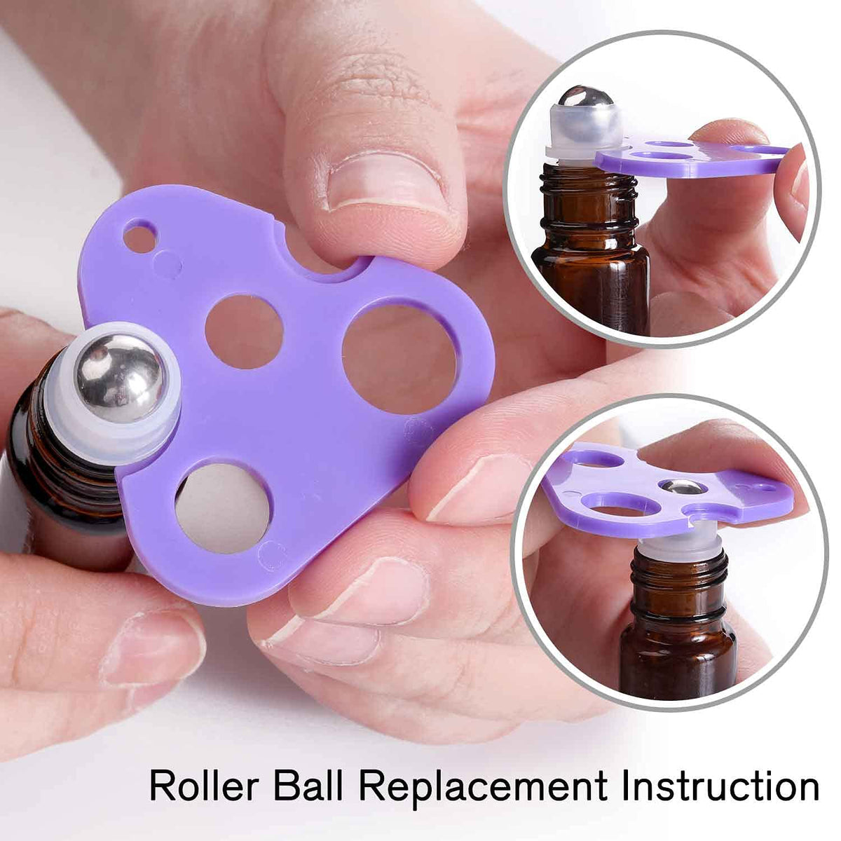 included accessories: 2 funnels, 24 labels, 2 spare balls, 1 opener