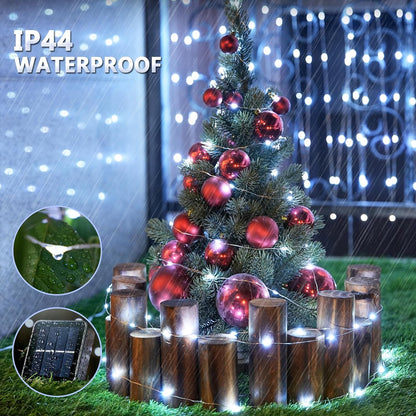 included storage reel to keep string lights tangle-free between uses