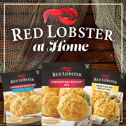 Red Lobster Gluten Free Biscuit Mix for Restorative Meal Rituals, 12 Biscuits for a Cozy Soup-and-Biscuit Lunch