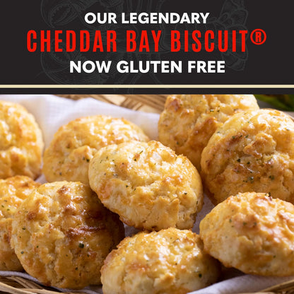 includes a separate garlic herb seasoning pouch for mixing with melted butter