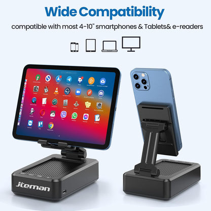 includes a usb-a-to-type-c charging cable; the speaker requires charging, but it cannot charge the connected phone