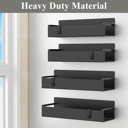 includes bonus hooks for hanging small accessories