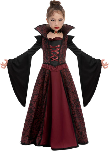 includes matching collar accessory and dress in one package