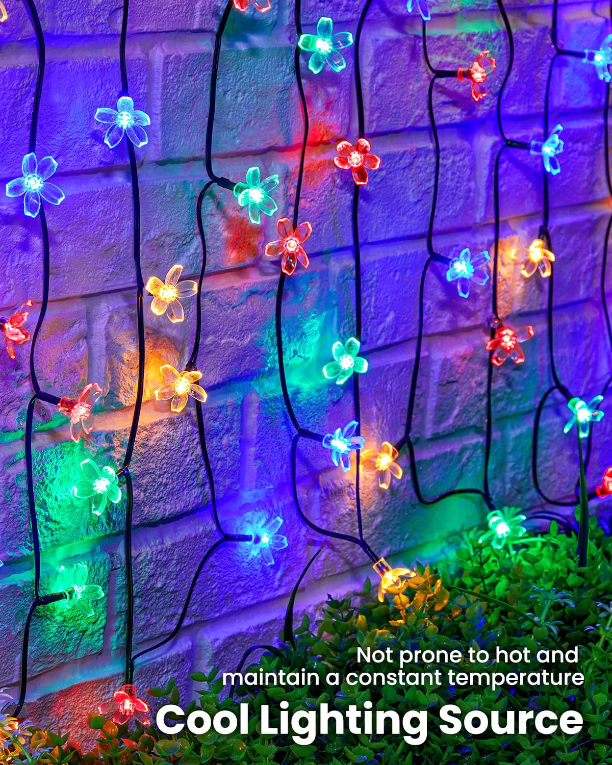 includes mounting clips and screws for tool-light installation on walls, trees, or fences