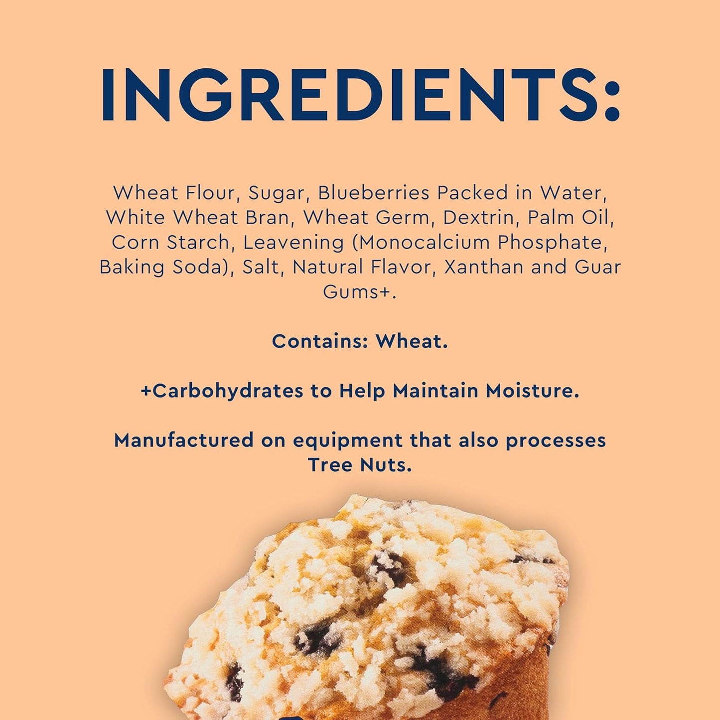 includes real blueberries packed in water