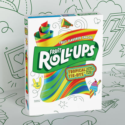 includes tongue tattoos in each roll for added play value