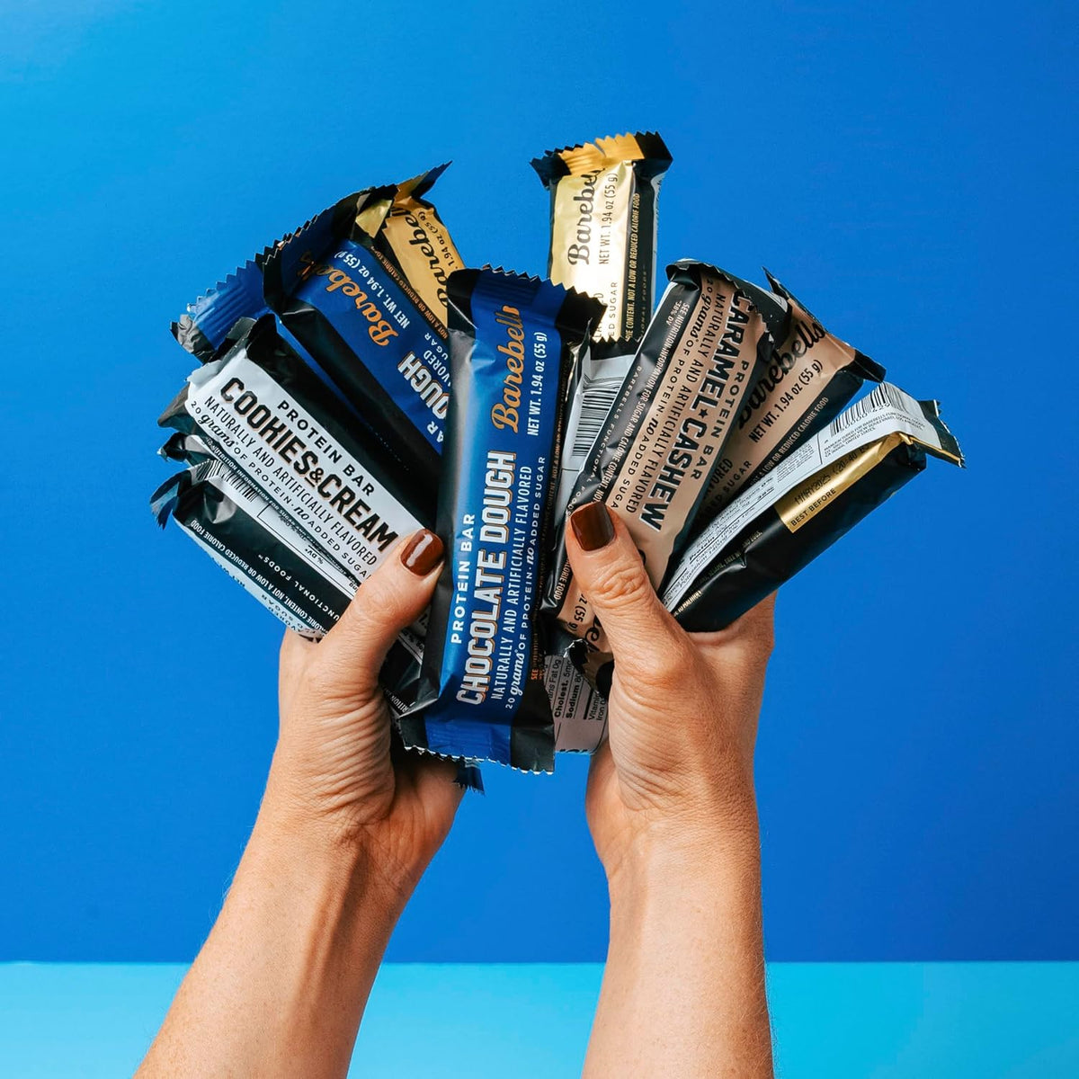 individual bar wrapper format for portion control and grab-and-go convenience