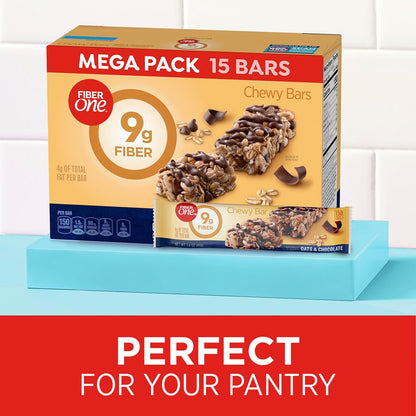 individually portioned bars in a resealable 15-count mega pack box