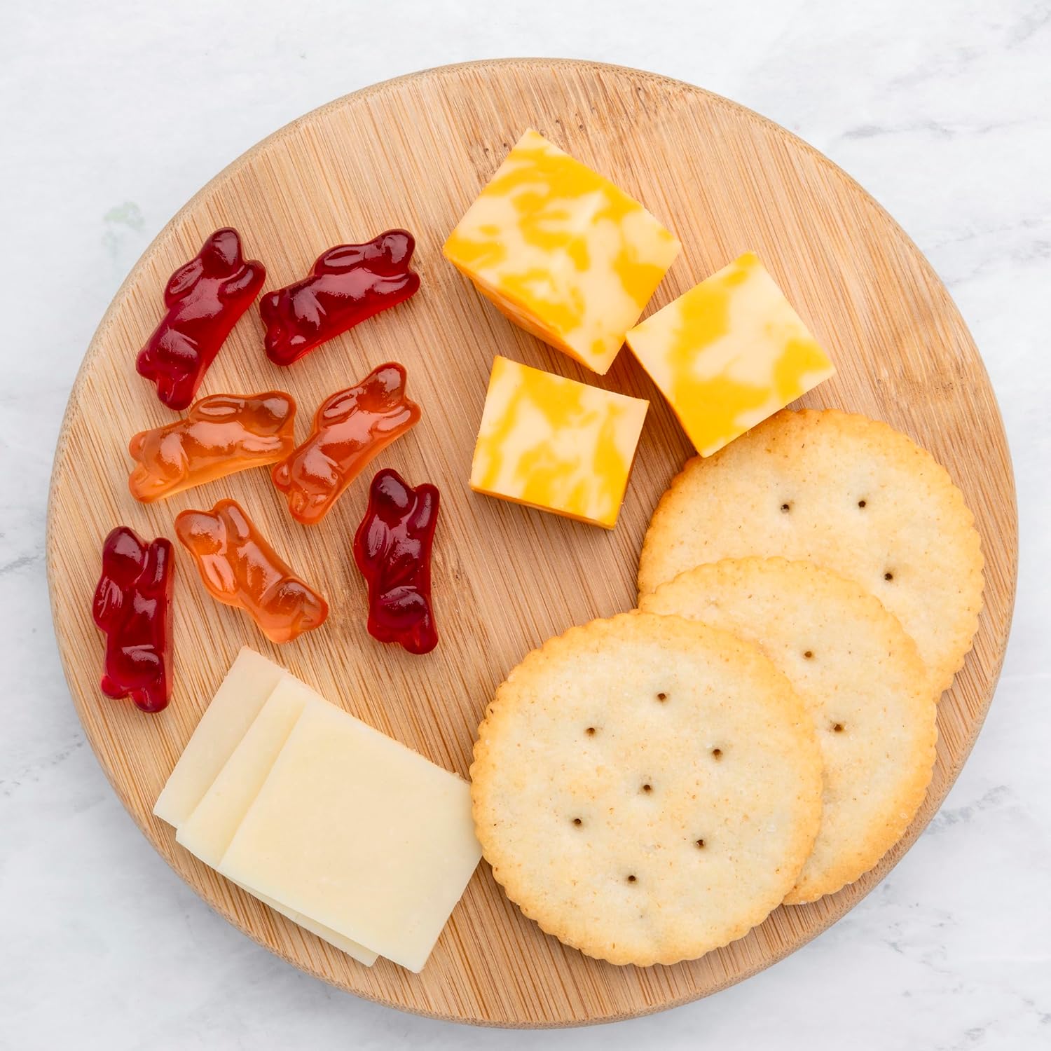 individually rolled tape format (6 rolls per box) for portion control and easy lunch packing