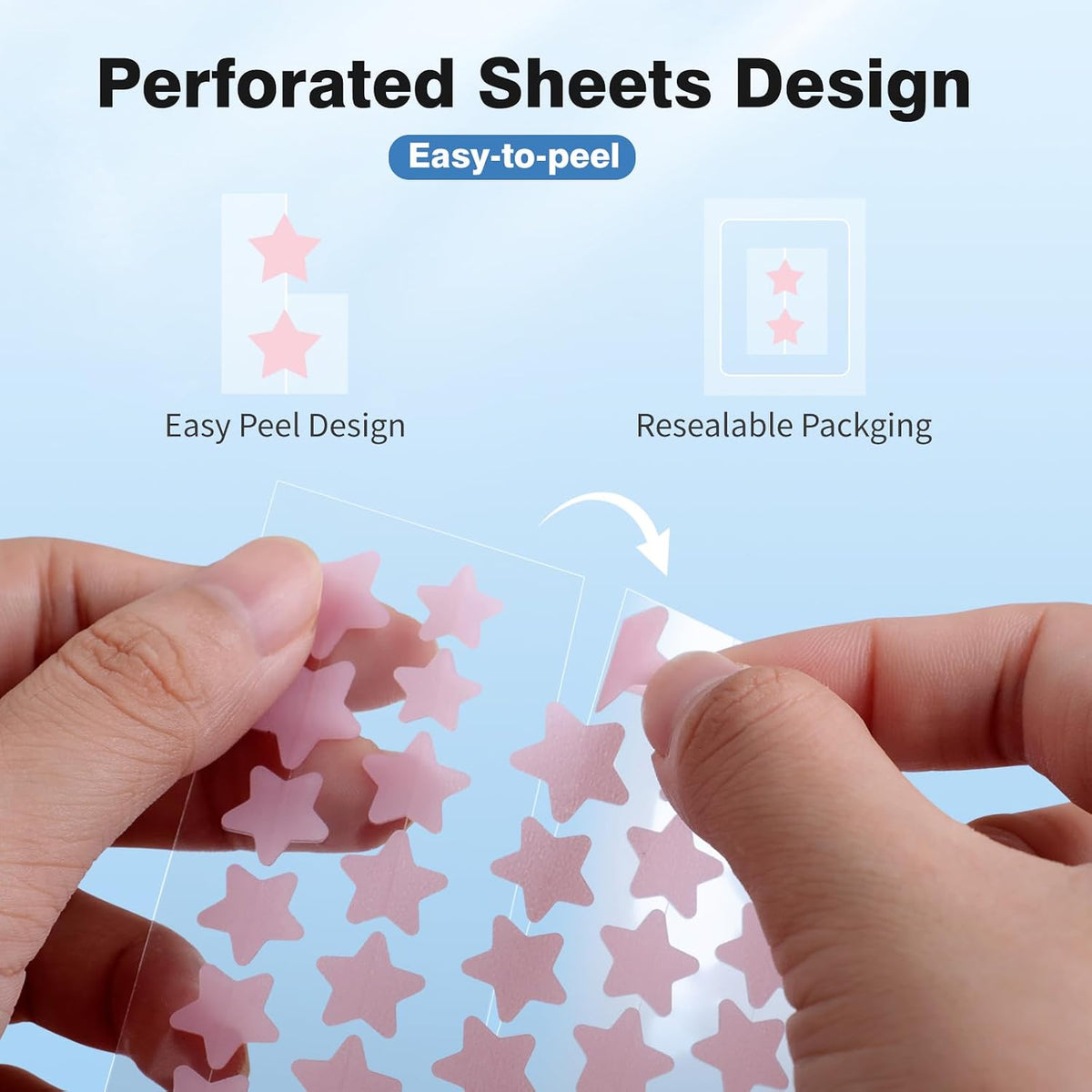 individually sealed single-sheet packaging for hygiene and freshness