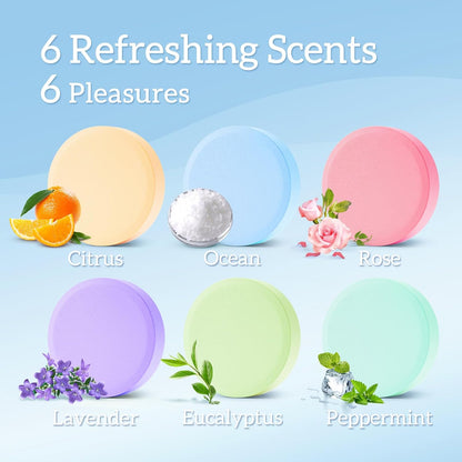 individually sealed single-use discs for hygiene and portability