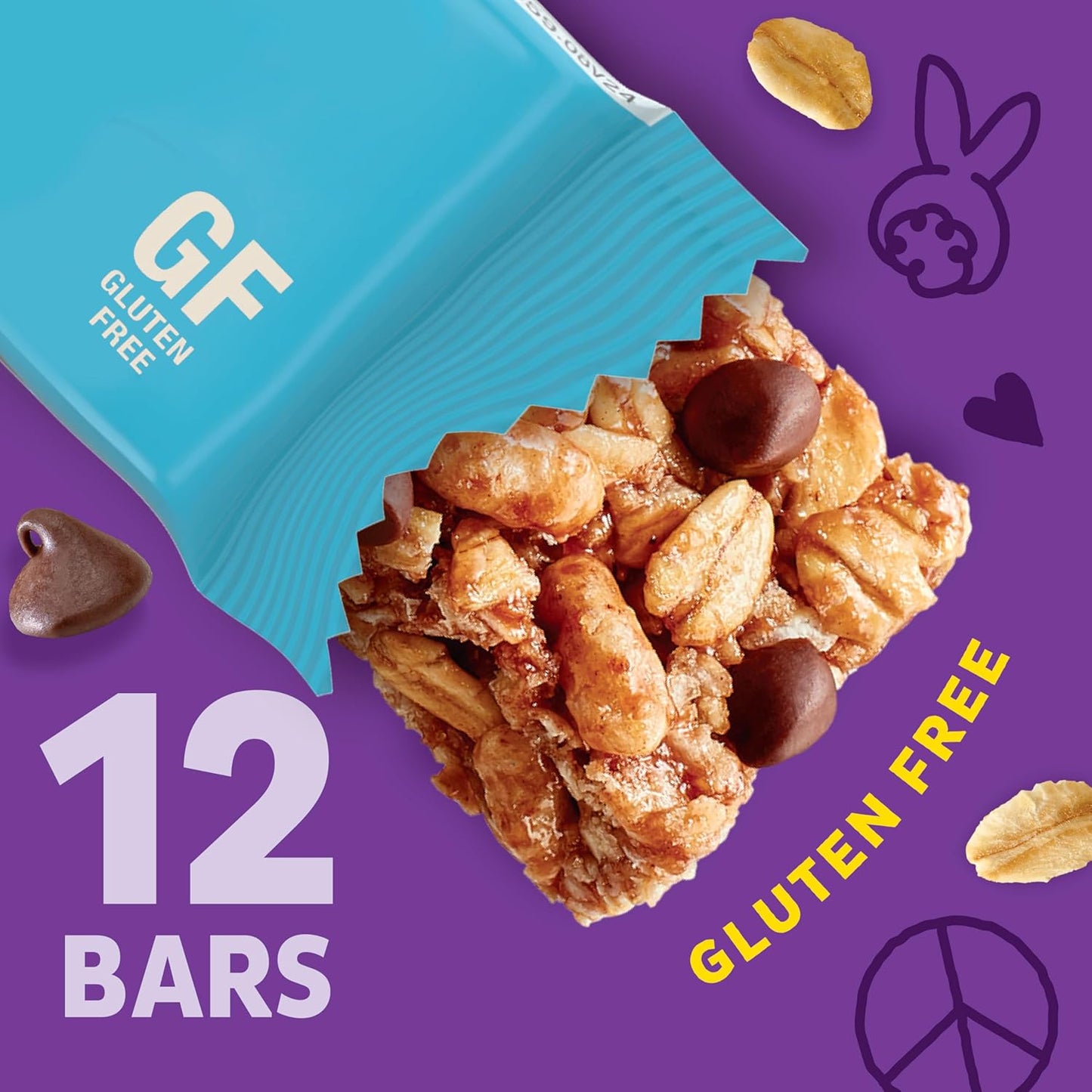 individually wrapped bars (5-count and 6-count packs) for grab-and-go convenience