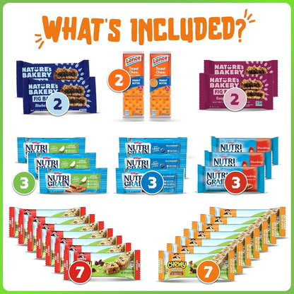 individually wrapped bars for portable, mess-free snacking