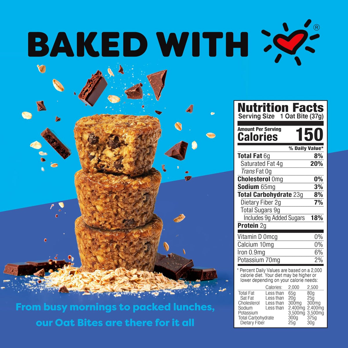 individually wrapped bite-size format offered in 30-, 36-, and 40-count packages