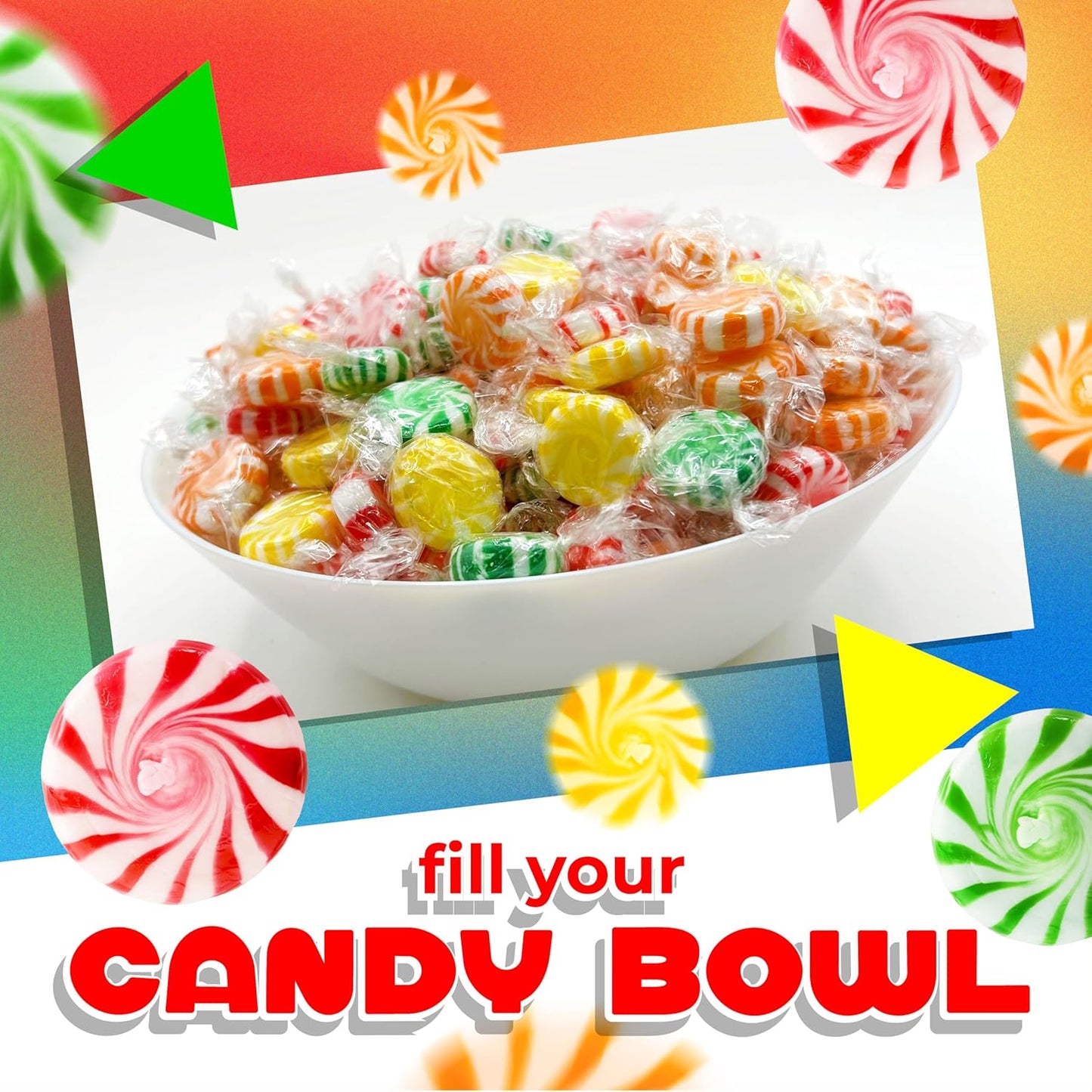 individually wrapped for freshness and hygienic shared serving