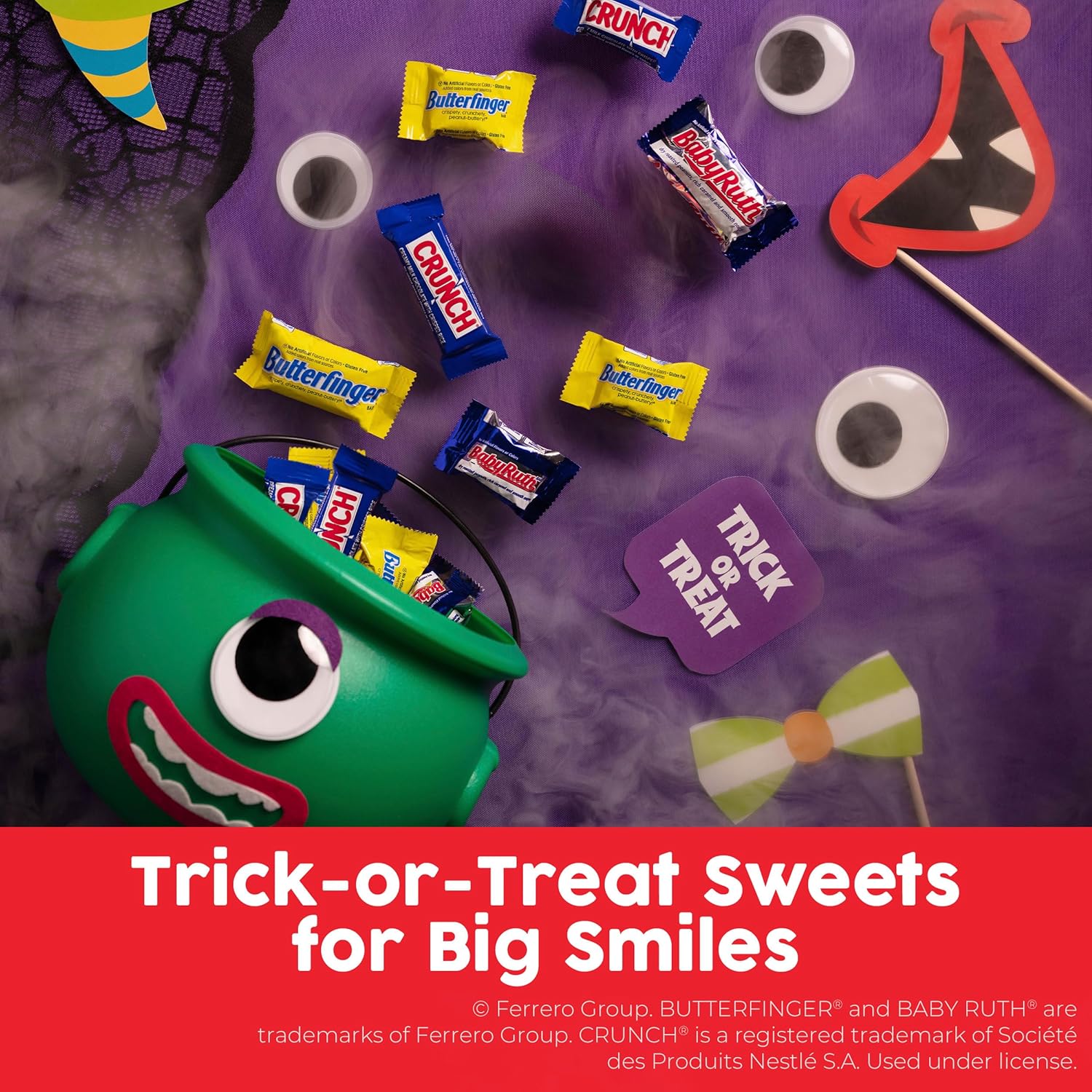individually wrapped mini-sized bars for easy, hygienic sharing