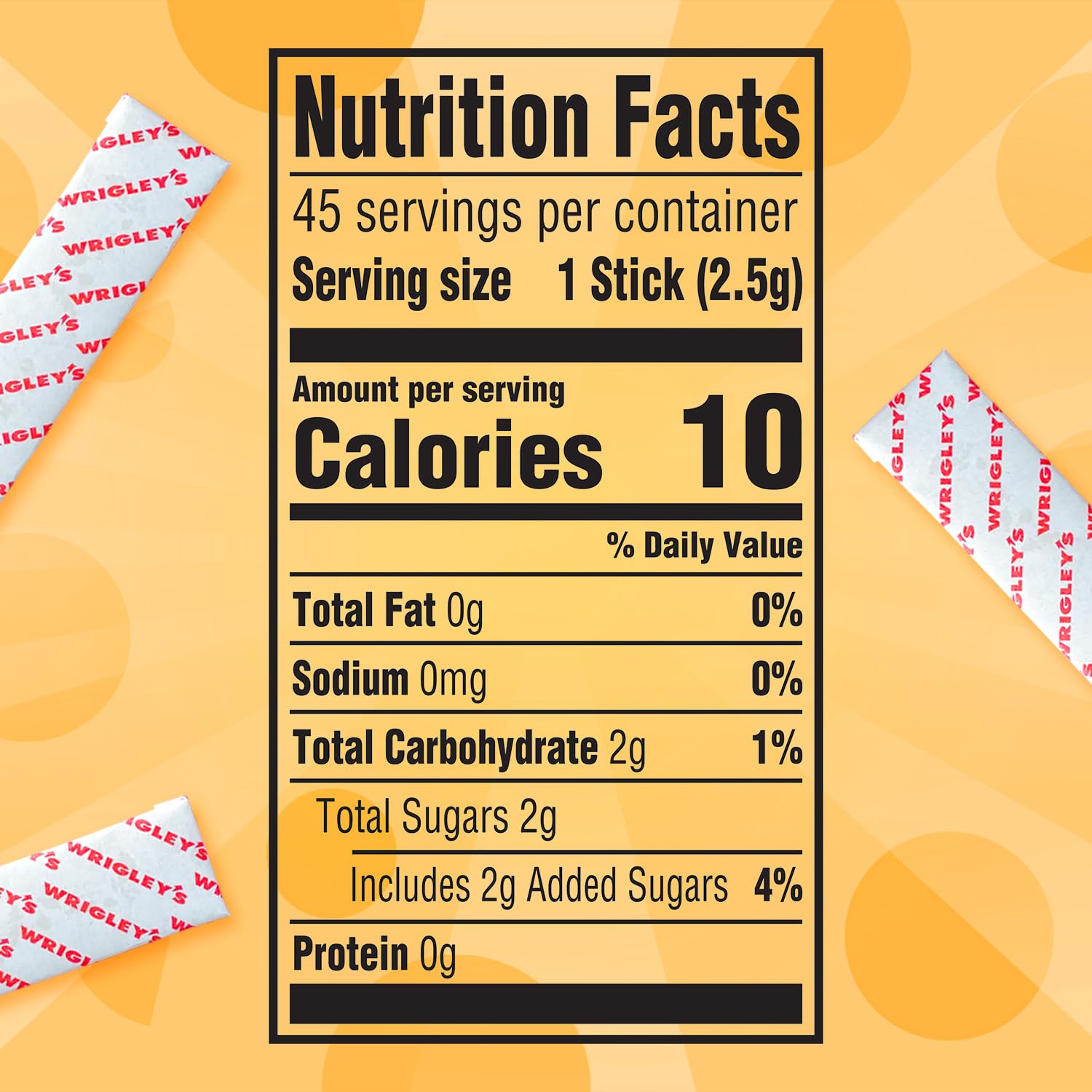 individually wrapped paper sticks for hygiene and portion control
