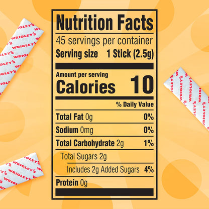 individually wrapped paper sticks for hygiene and portion control