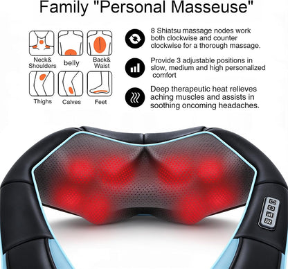 infrared heating function for warmth and circulation