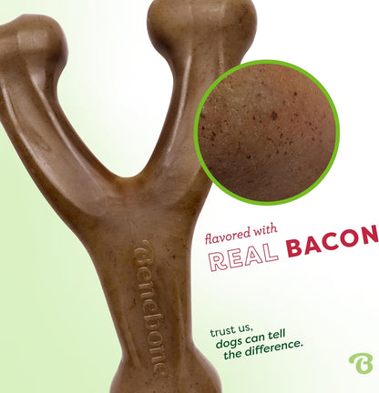infused with 100% real bacon flavor (and maplewood option in stick variants)