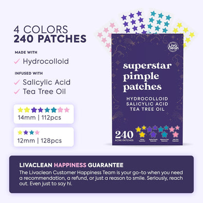 infused with salicylic acid and tea tree oil for added blemish-fighting power