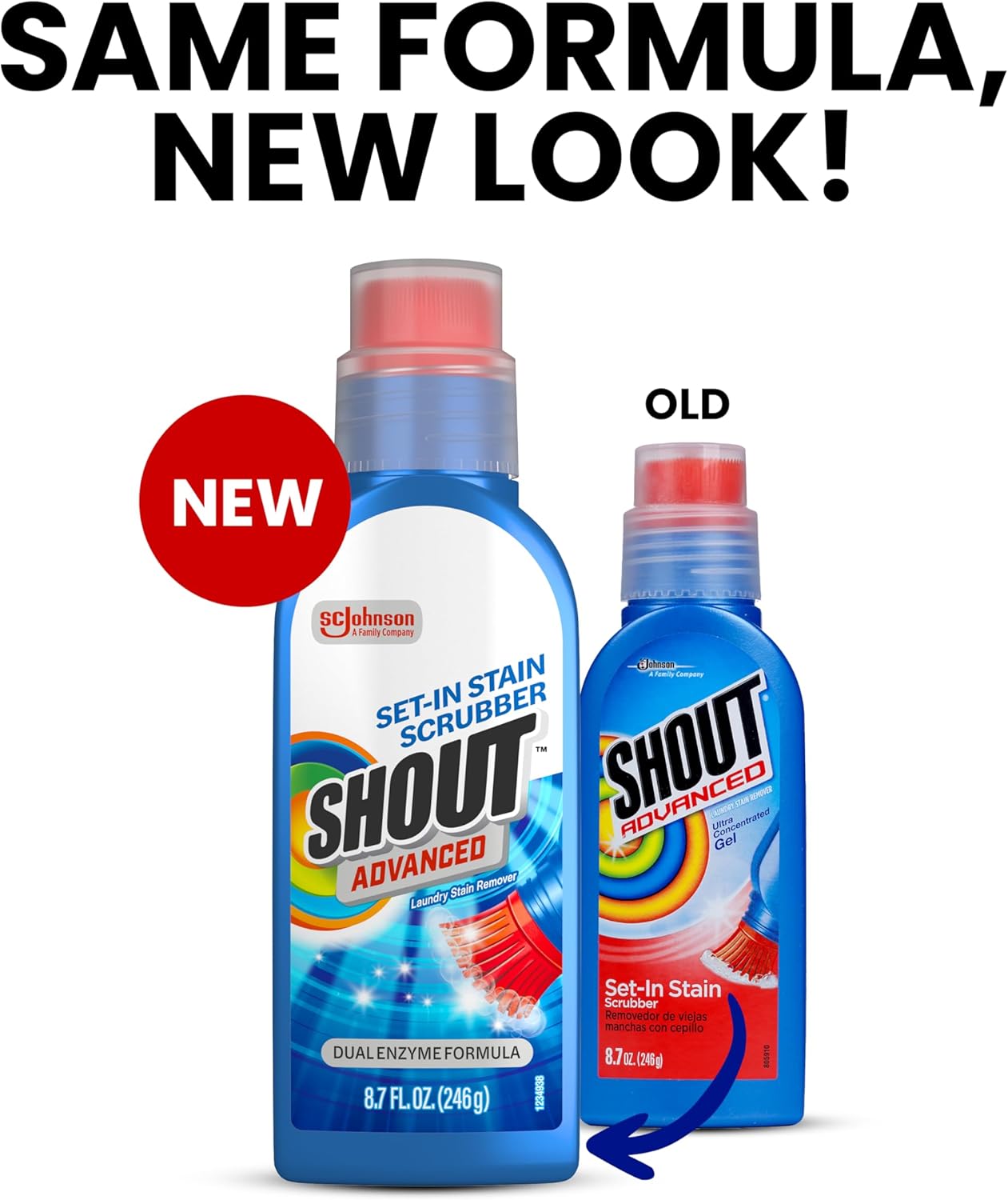 integrated built-in scrubber brush applicator