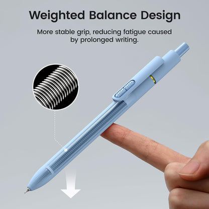 integrated fidget component for focus, creativity, and stress relief during writing