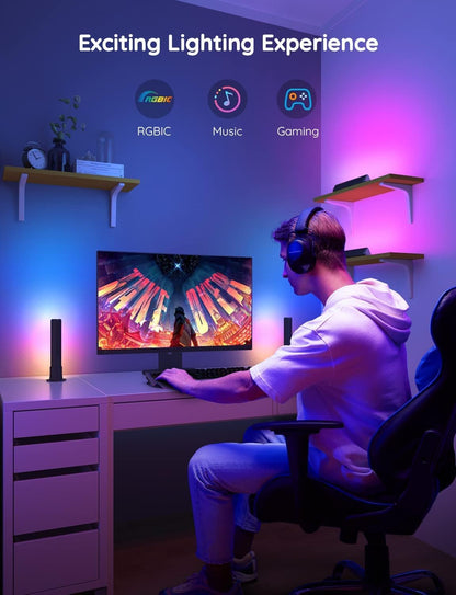 integrated high-sensitivity microphone for music, movie, and game audio sync