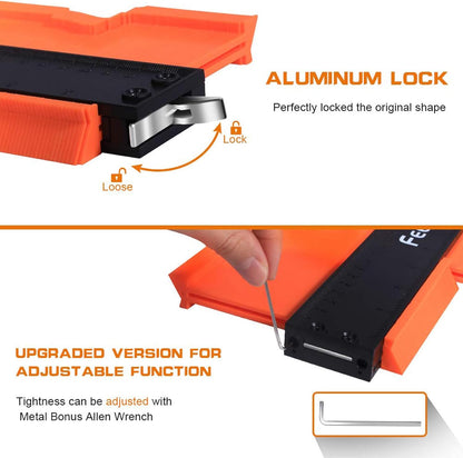 integrated locking lever to freeze pin positions during trace transfer