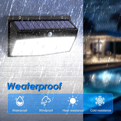 Intentional Solar Outdoor Light for Minimalist Home Exteriors – 368 LED, Effortless Setup