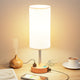 Cream Shade-Wood Base - 14" Touch Control