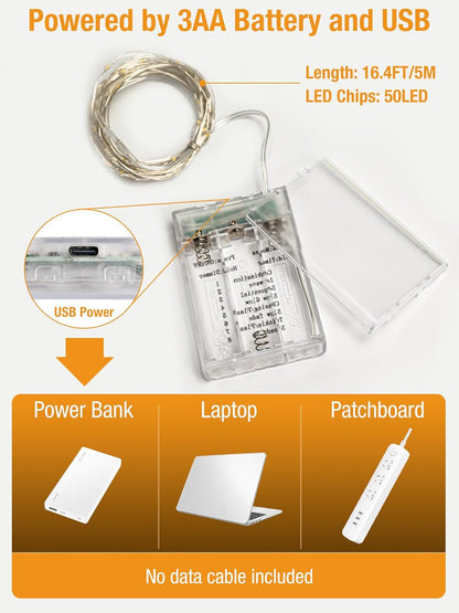 ip-rated waterproof wire (battery box excluded) for indoor and outdoor use