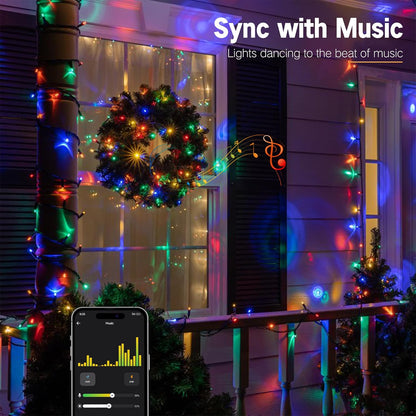 ip44 water-resistant string with ul-certified low-voltage power adapter