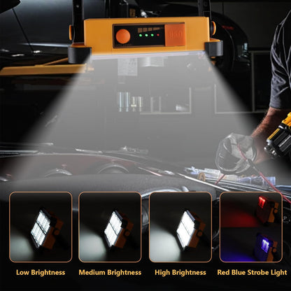 ip65-rated waterproof and dustproof housing weighing only 0.74 lbs