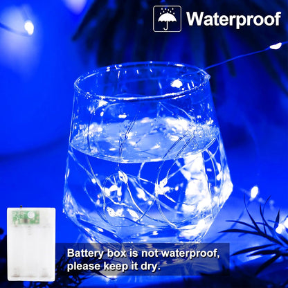 ip65 waterproof led string (battery box must be kept dry)