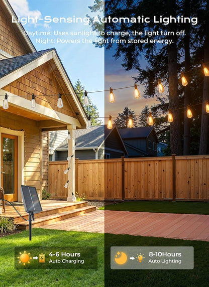 ip65 waterproof, weather-resistant construction is designed for year-round outdoor use