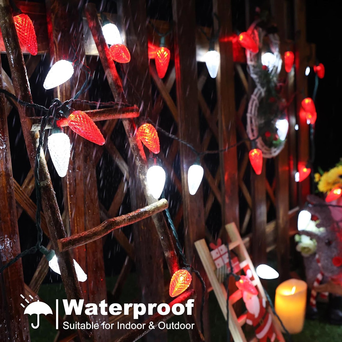 ip67 waterproof rating approved for indoor and outdoor use in rain or snow