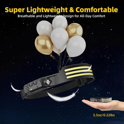 ipx4 waterproof rating and lightweight 8.1 oz silicone construction with adjustable elastic headband