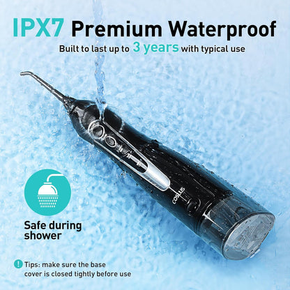 ipx7 waterproof body safe for shower use