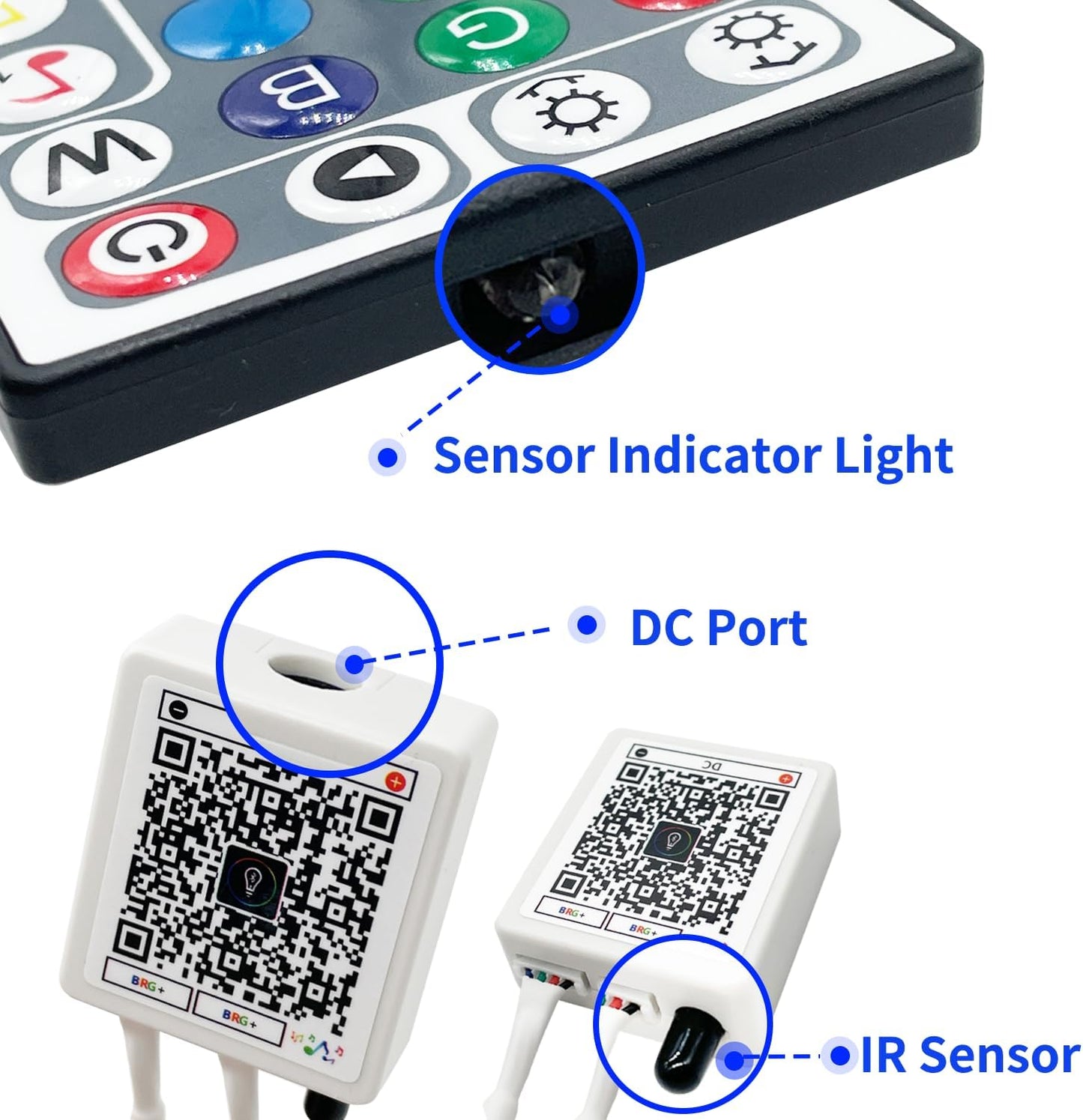 ir connectivity with up to 10-meter operating range