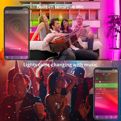 ir remote control with flashing, jump, and fade modes
